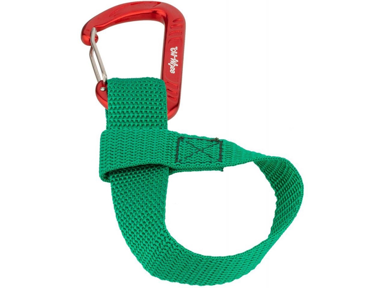 TowWhee Quick Loop con mosquetón verde / rojo