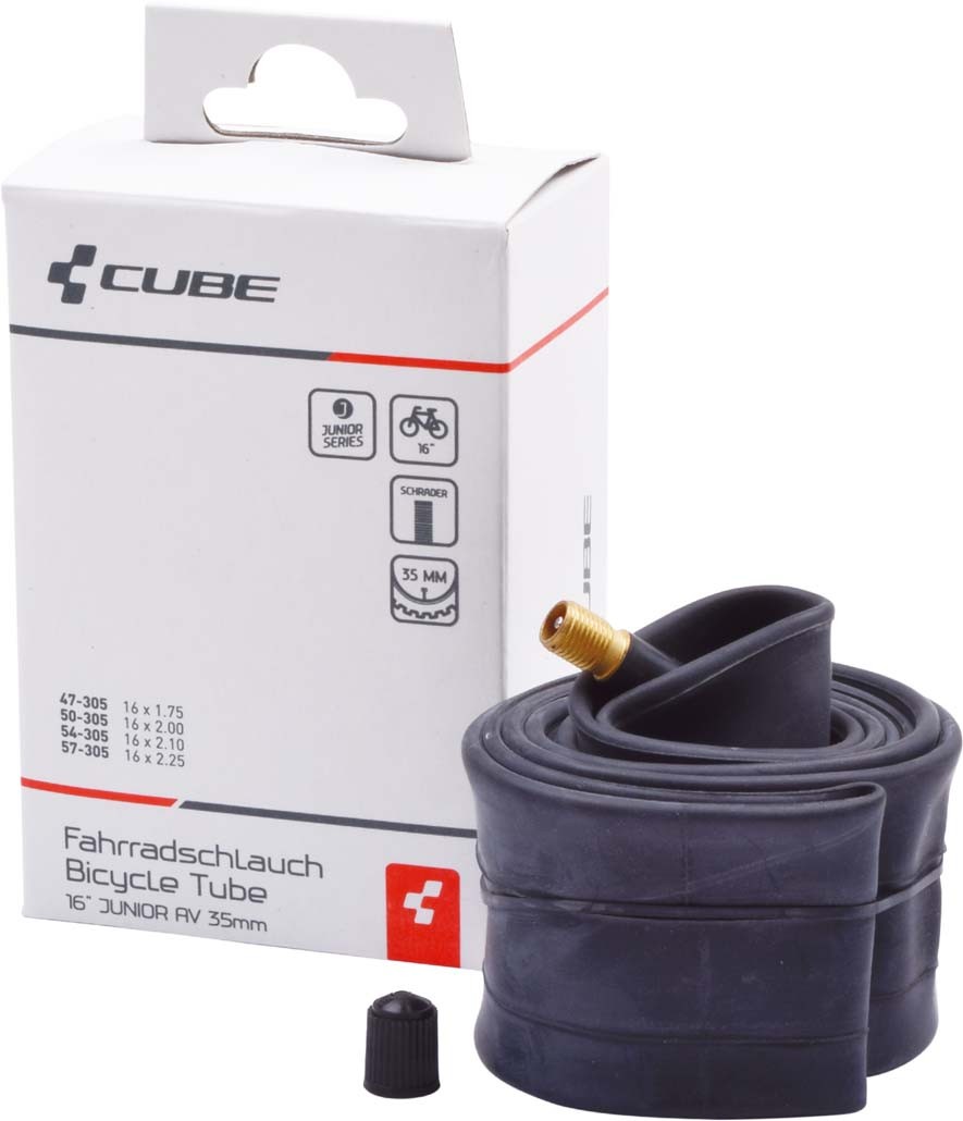 Tubo 16" JUNIOR/MTB AV 35mm negro