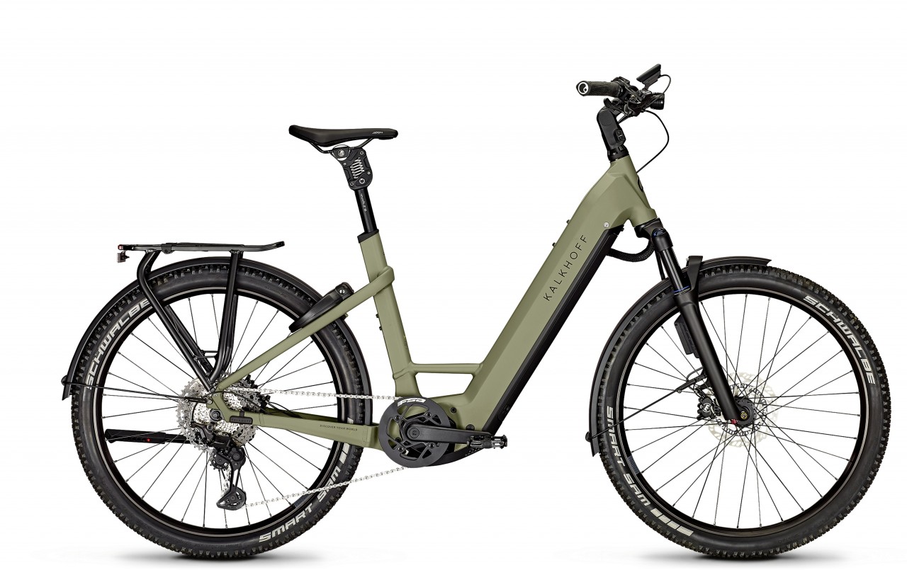 Kalkhoff Entice 7.B Advance+ ABS urbangreen matt 2023 - MTB-El?ctrica R?gida Acceso F?cil