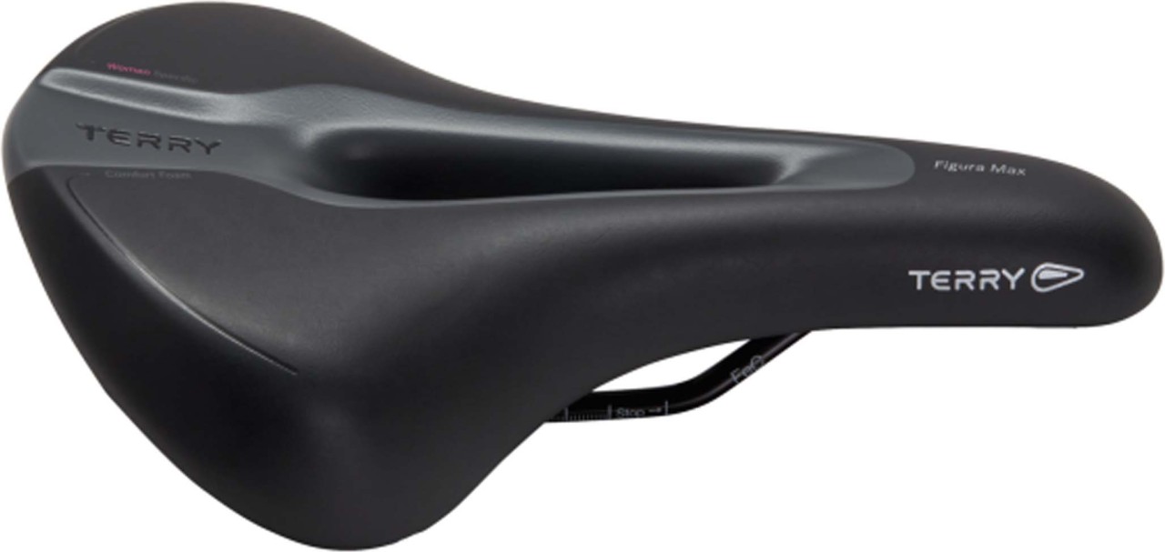 Sillín Terry Sport Figura Max Mujer, negro