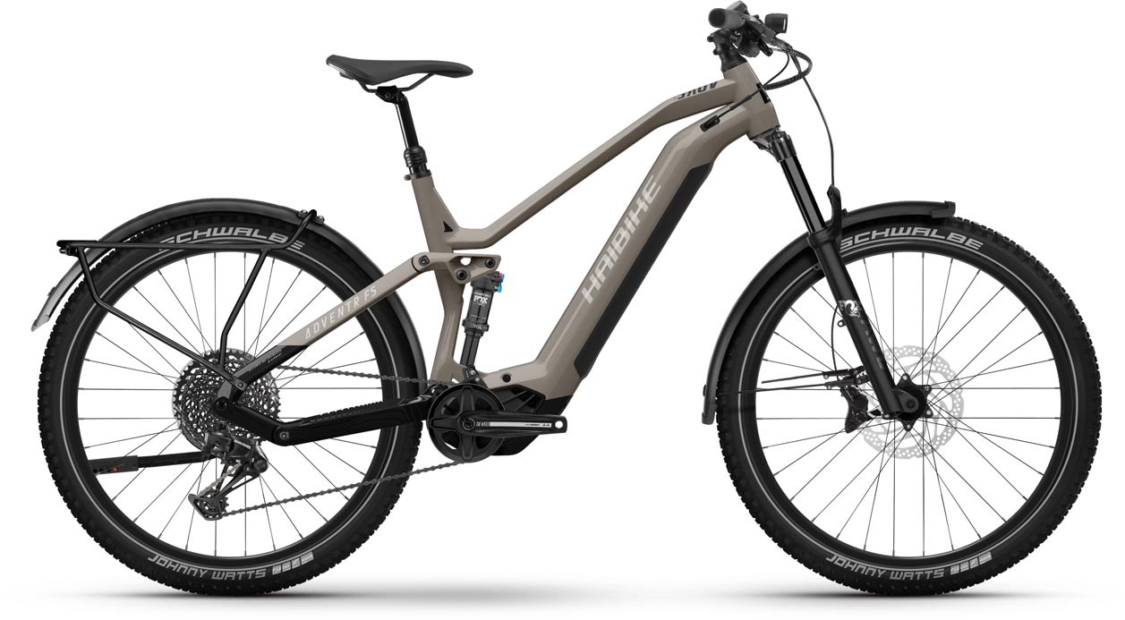 Haibike Adventr FS 10 Gloss Warm / Grey Blk 2023 - MTB-Eléctrica Doble Suspensión