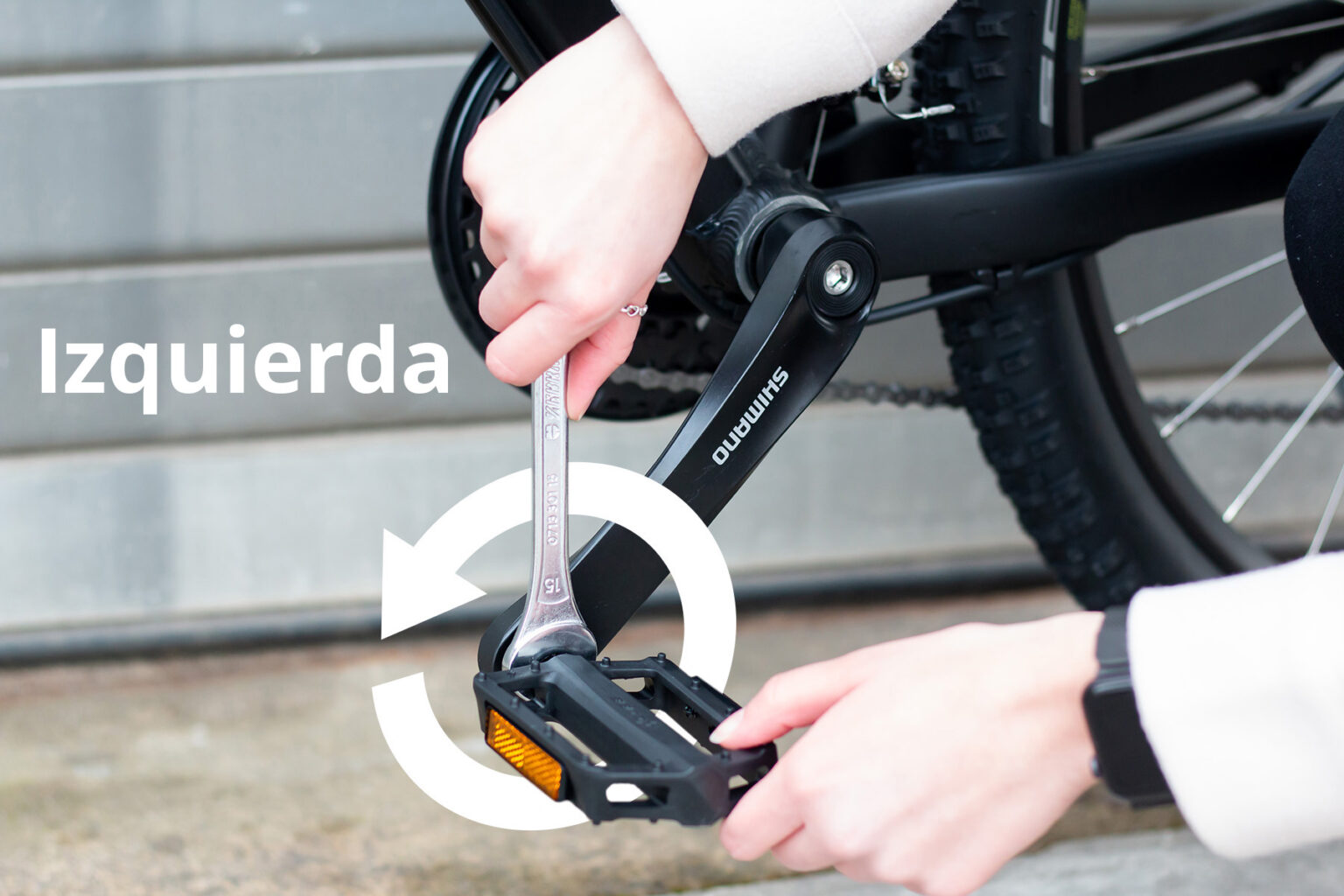 Il Piede Sul Pedale Della Bici, Si Chiude Su Del Supporto Della Gamba Sull Erba Chiuda 149774055